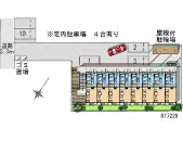 ★手数料０円★鎌ケ谷市丸山２丁目　月極駐車場（LP）